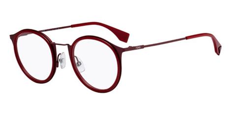 Fendi FF M0023 C9A Eyeglasses in Red 